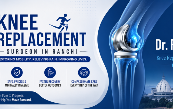knee replacement surgeon near Kadru Ranchi