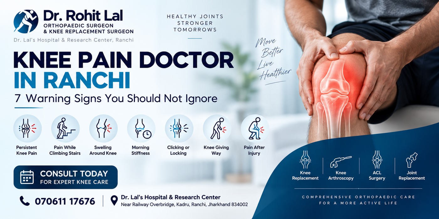 Knee Pain Doctor in Ranchi